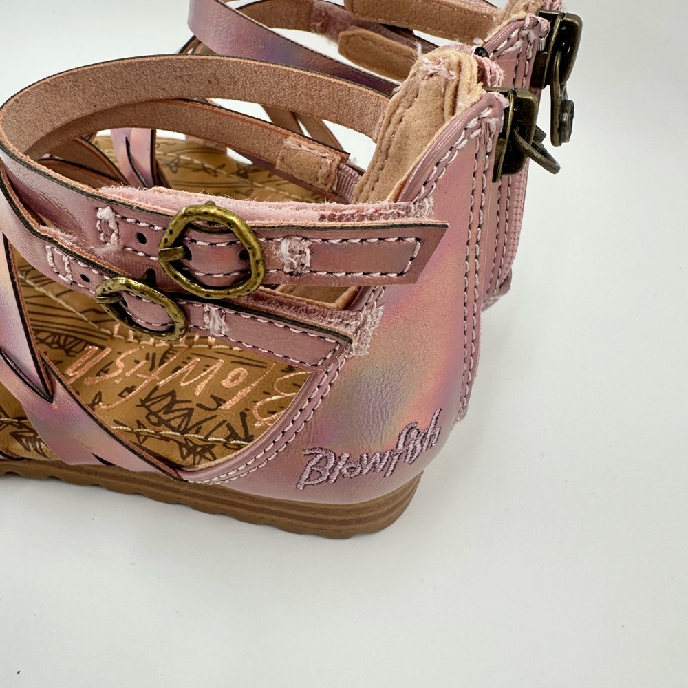 Blowfish Malibu Pink Strappy Sandals - Picture 5 of 10
